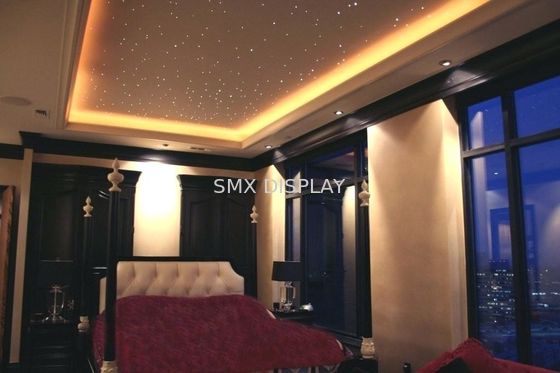 Ποιότητα 32W τα οπτικών ινών ανώτατα όρια αστεριών αστράφτουν εξάρτηση Headliner αστροφεγγιάς οπτικών ινών για το εγχώριο ντεκόρ Εργοστάσιο