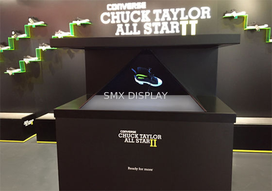 ποιότητας 50 ολογραφική προθήκη 270 πυραμίδων οθόνης γυαλιού βαθμού ολογραφική Εργοστάσιο