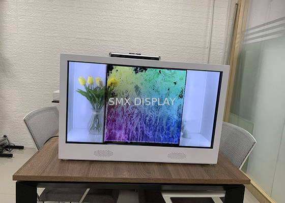 65 διαφανείς προθήκες τηλεοπτικό Holobox επίδειξης ολογραμμάτων ίντσας τρισδιάστατες