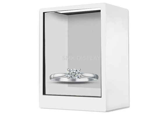 Ποιότητα 55 ίντσας αφής κάθετη διαφανής LCD προθήκη κιβωτίων επίδειξης οθόνης τρισδιάστατη ολογραφική Εργοστάσιο