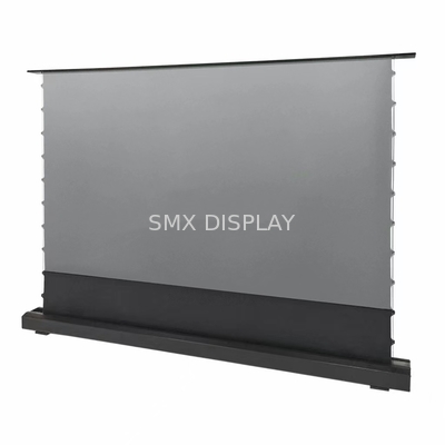 16:9 100inch Motorized Floor Rising ALR Projector Screen Για Ultra Short Throw Projectors Ηθόπνευμα για μικροσκοπικούς προβολείς