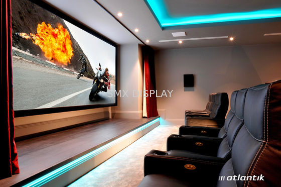 ποιότητας Ο τοίχος πλαισίων 16:9 HDTV αργιλίου τοποθετεί τη σταθερή οθόνη πλαισίων για τον εγχώριο κινηματογράφο Εργοστάσιο