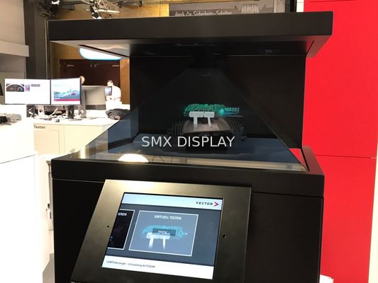 ποιότητας 22» ολογραμμάτων πυραμίδων προθηκών εικονικό ολογραφικό κιβώτιο τεχνολογίας ολογραμμάτων τρισδιάστατο Εργοστάσιο