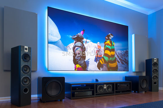 ποιότητας 16/9 μηά σταθερή άκρη οθόνη πλαισίων αντι - ελαφριά οθόνη προβολής για τον εγχώριο κινηματογράφο Εργοστάσιο