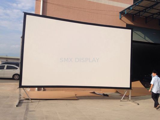Ποιότητα Εξωτερική προβολή 16:9 120 ιντσών με προβολέα κινητού κινητήρα Εργοστάσιο