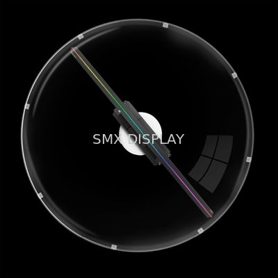 ποιότητας ψήφισμα 512 X 512 ανεμιστήρων των τρισδιάστατων οδηγήσεων φορέων ολογραμμάτων 65cm Hypervsn για τη διαφήμιση Εργοστάσιο