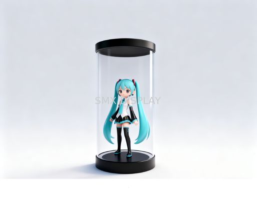 Ποιότητα 5 ιντσών Holo Tube Mini 3D Hologram Display Ολογραφικός κυλίνδρος Διαφανής οθόνη Εργοστάσιο