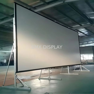 Ποιότητα Large Fast Fold Projector Screen - Portable Front/Rear Projection for Events & Presentations Εργοστάσιο