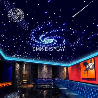 Ποιότητα Twinkling Star Ceiling Solution for Cinema Theater and Home Theater Installation Εργοστάσιο