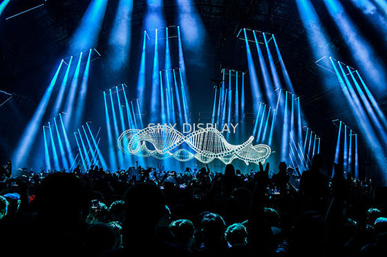 ποιότητας Διαφανής τρισδιάστατη ολογραφική οθόνη προβολής Holoflex πολυαμιδίων Εργοστάσιο