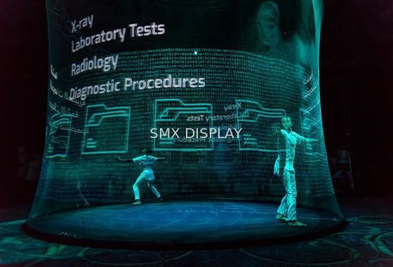 ποιότητας Σαφής ολογραφική τρισδιάστατη οθόνη προβολής γάζας Holo Holoflex Εργοστάσιο