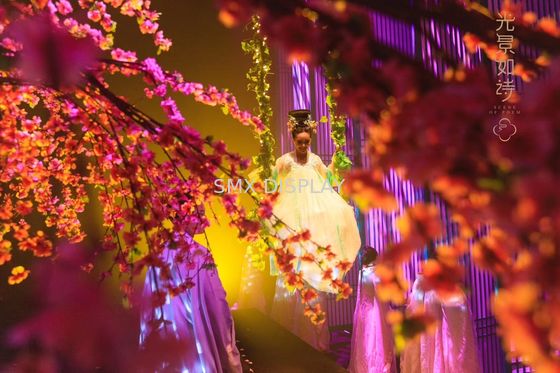 ποιότητας Επιπλέον τρισδιάστατο ολογραφικό φύλλο αλουμινίου 5x30m Musion Eysliner ολογραμμάτων επίδειξης Εργοστάσιο