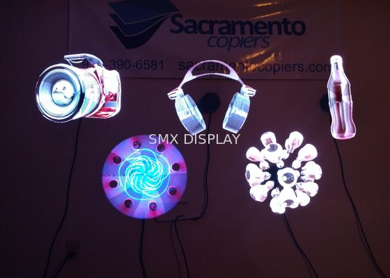 ποιότητας Επιπλέουσα τρισδιάστατη ολογραφική επίδειξη 110 - εσωτερική τρισδιάστατη επίδειξη ολογραμμάτων 240V Εργοστάσιο