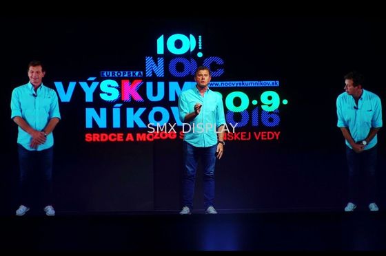 ποιότητας Διαφανής επίδειξη 5x30m προβολής 160° 95um ολογραφική Εργοστάσιο