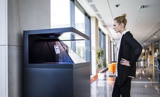 ποιότητας Μετριασμένο κιβώτιο 1920x1080 ολογραμμάτων γυαλιού έτοιμο προς χρήση τρισδιάστατο Εργοστάσιο