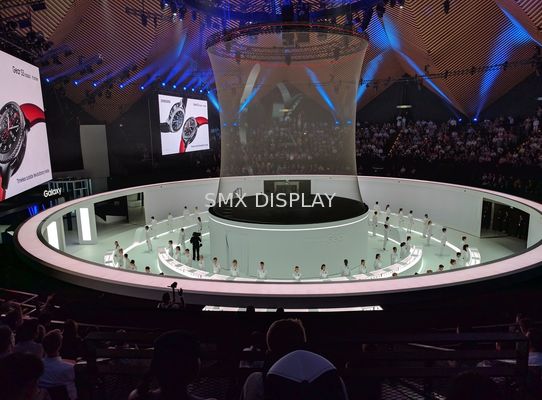 ποιότητας Η γκρίζα αδιάβροχη ολογραφική οθόνη πλέγματος βλέπει μέσω 9x30m για το γεγονός Εργοστάσιο