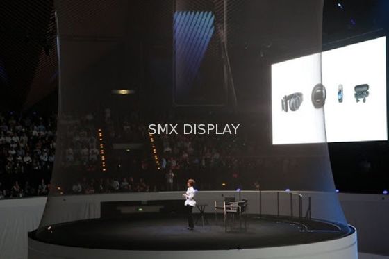 Ποιότητα Η ολογραφική γάζα Holo οθόνης προβολέων 360 βαθμού για το τρισδιάστατο ολόγραμμα παρουσιάζει Εργοστάσιο