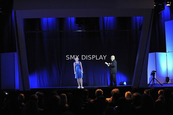 Ποιότητα Σύστημα 100um σκηνικής τρισδιάστατο ολογραφικό προβολής για το ολόγραμμα φαντασμάτων πιπεριών Εργοστάσιο