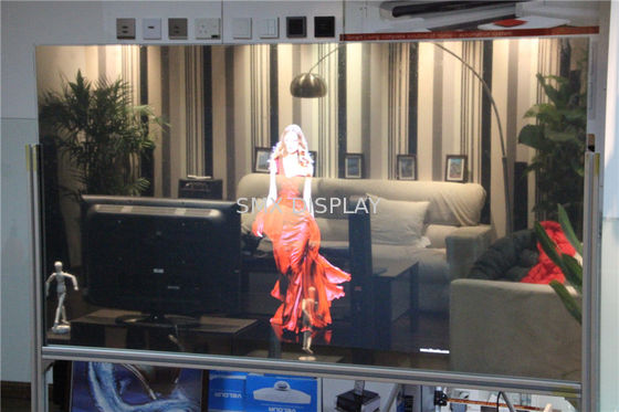 ποιότητας Υψηλή ταινία 1524 X 3000mm προβολής φωτεινότητας διαφανής ολογραφική οπίσθια Εργοστάσιο