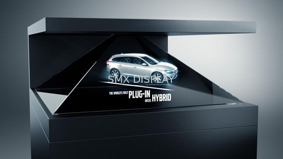 Ποιότητα 42 τρισδιάστατες επιδείξεις διαφήμισης πυραμίδων ολογραμμάτων ίντσας για το κόσμημα, πιστοποιητικό CE Εργοστάσιο