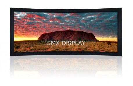 Ποιότητα Εσωτερικό ηλεκτρικό κυρτό σταθερό χρώμα οθόνης πλαισίων, μαύρο πλαίσιο 10Cm βελούδου Εργοστάσιο