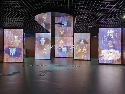 Ποιότητα Πολυαμιδίων ολογραφικό πλέγματος δίκτυο Holo οθόνης διαφανές για τις τρισδιάστατες να επιπλεύσει ζωτικότητες Εργοστάσιο